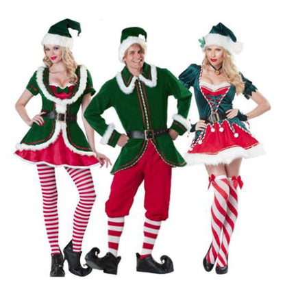 YESFASHION Christmas Tree Green Costume Cosplay