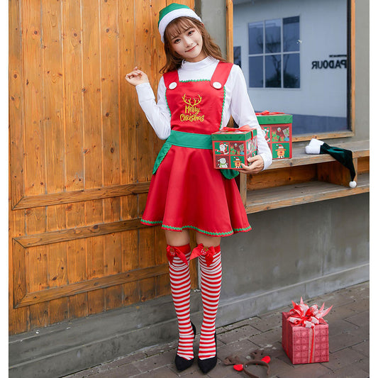 YESFASHION Sexy Christmas Costume Japanese Sweet Santa Claus Costume