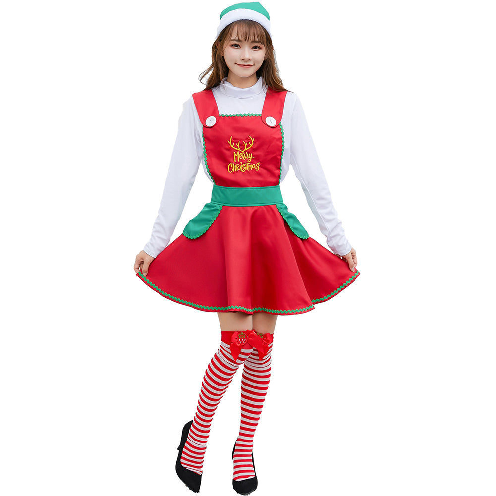 YESFASHION Sexy Christmas Costume Japanese Sweet Santa Claus Costume