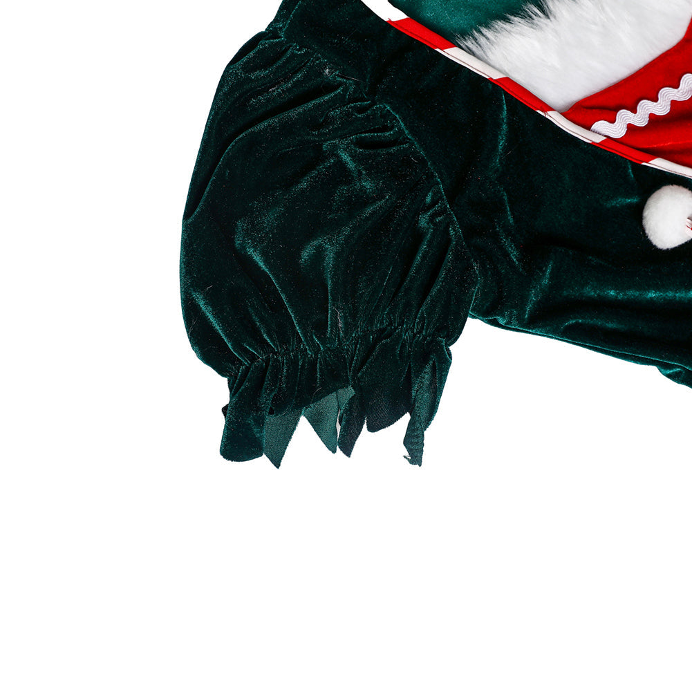 YESFASHION One Piece Christmas Costume Stage Performance Christmas Costume