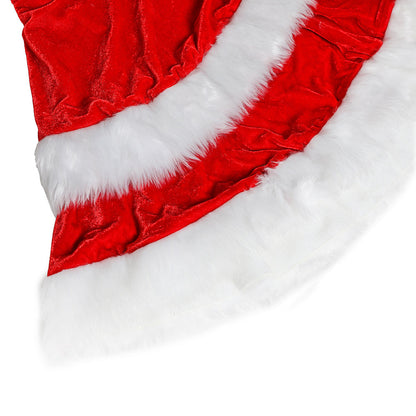 YESFASHION 100% Polyester New Party Wear Shawl Christmas Dress