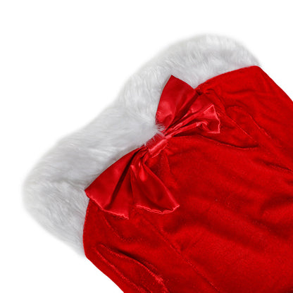 YESFASHION 100% Polyester New Party Wear Shawl Christmas Dress