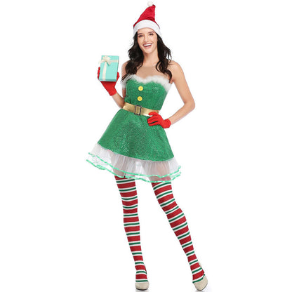 YESFASHION Sexy Christmas Costume