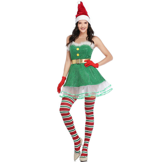 YESFASHION Sexy Christmas Costume
