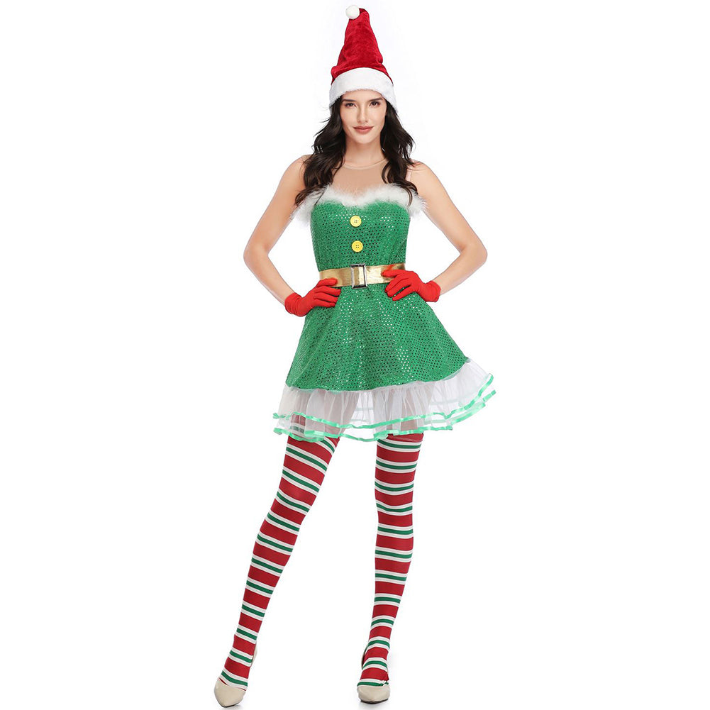 YESFASHION Sexy Christmas Costume