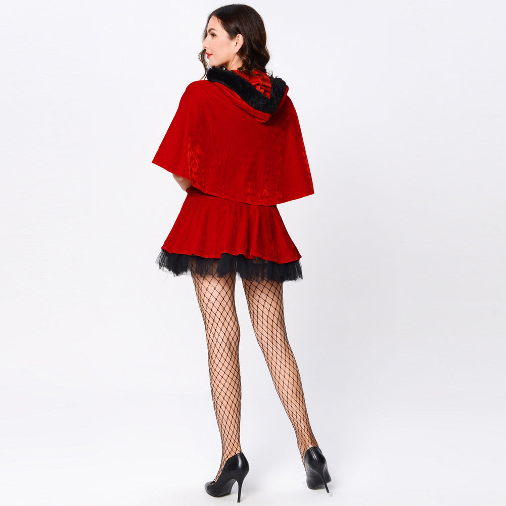 YESFASHION Christmas Suit Cosplay Stage Performance Costume