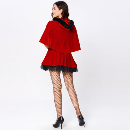 YESFASHION Christmas Suit Cosplay Stage Performance Costume