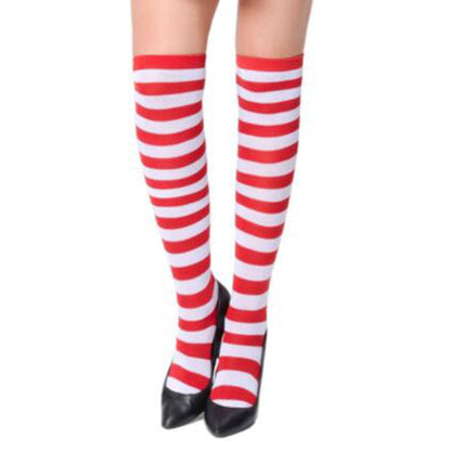 YESFASHION Green Red Christmas Costume Performance