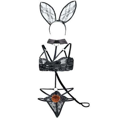 YESFASHION Bunny Cos Cosplay Bunny Costume Rabbit Women Uniform