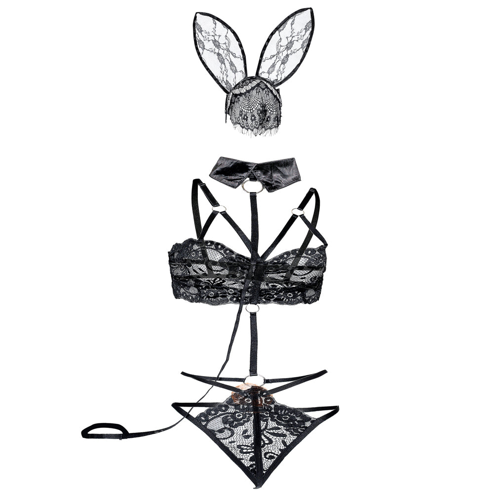 YESFASHION Bunny Cos Cosplay Bunny Costume Rabbit Women Uniform