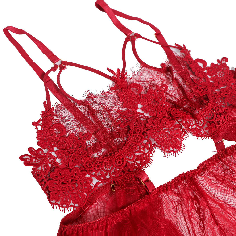 YESFASHION Sexy See-through Sexy Lingerie Ladies Pajamas