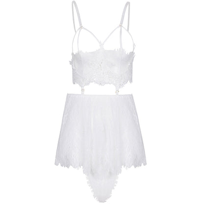 YESFASHION Sexy See-through Sexy Lingerie Ladies Pajamas