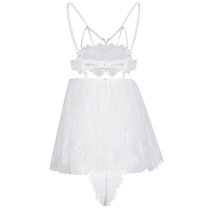 YESFASHION Sexy See-through Sexy Lingerie Ladies Pajamas