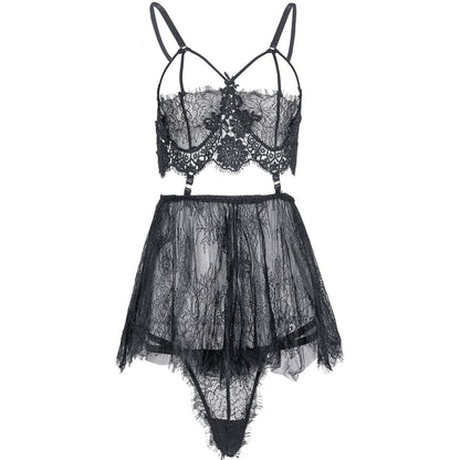 YESFASHION Sexy See-through Sexy Lingerie Ladies Pajamas