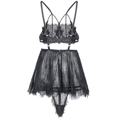 YESFASHION Sexy See-through Sexy Lingerie Ladies Pajamas