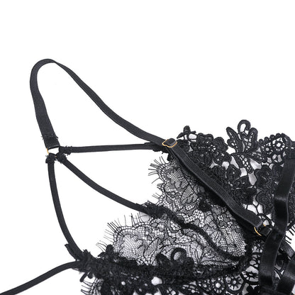 YESFASHION Sexy See-through Sexy Lingerie Ladies Pajamas