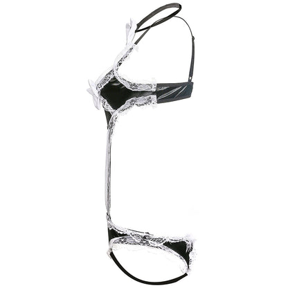 YESFASHION Women Lace Bunny Costume Cos Women Cosplay