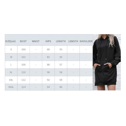 YESFASHION Sweater Dress Temperament Fashion Solid Color Pocket Dress