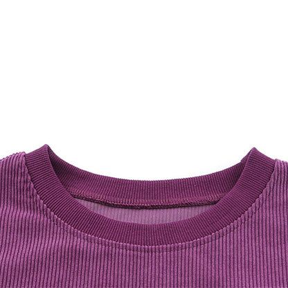 YESFASHION Autumn New Letter Print Sweaters