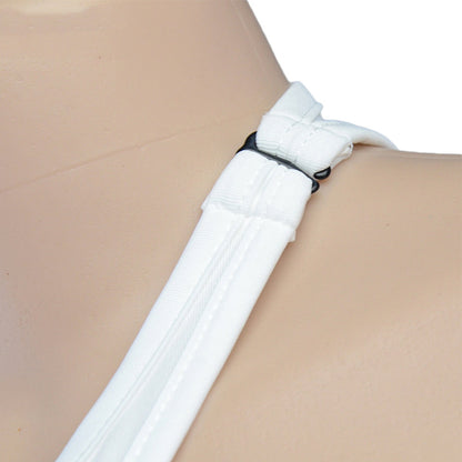 YESFASHION New Sexy One-shoulder Pleated Jumpsuit Tops