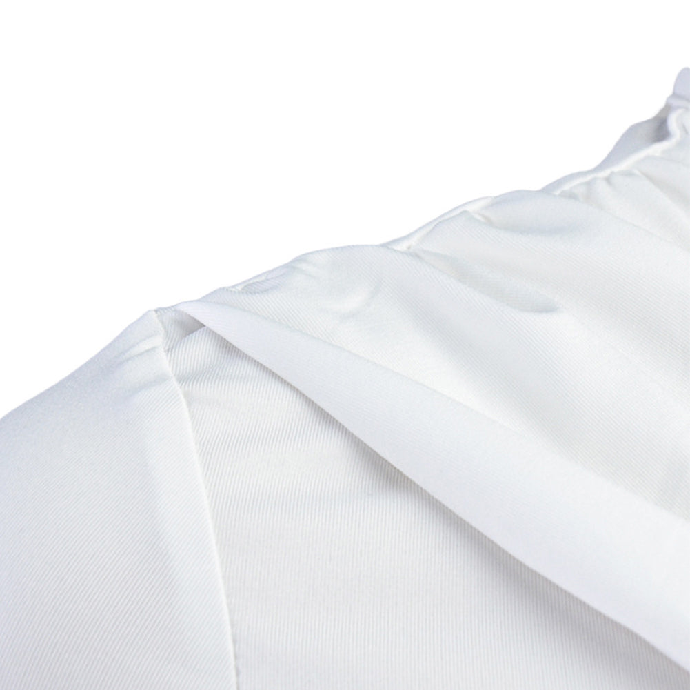 YESFASHION New Sexy One-shoulder Pleated Jumpsuit Tops