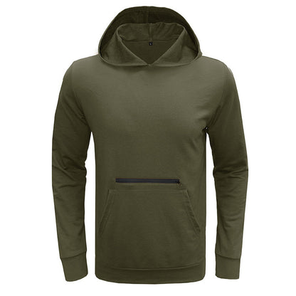YESFASHION Sweatshirts Men Long-sleeved Casual Men Hoodie