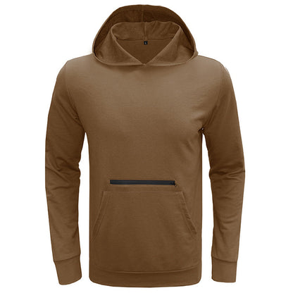 YESFASHION Sweatshirts Men Long-sleeved Casual Men Hoodie