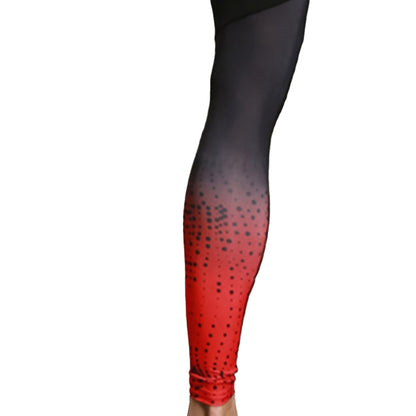 YESFASHION Men Gradient Compression Pants