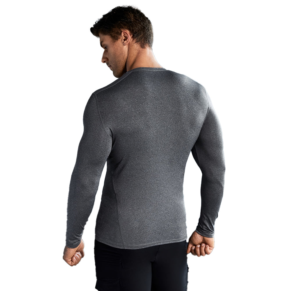 YESFASHION Spandex Men Compression Tops