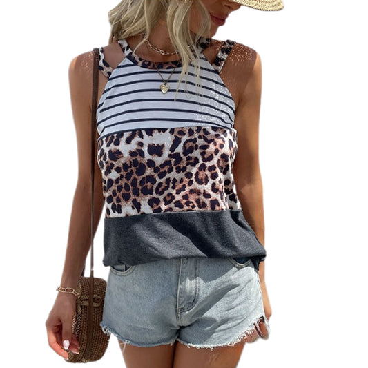 YESFASHION Women Clothing Summer Style Sleeveless Tops
