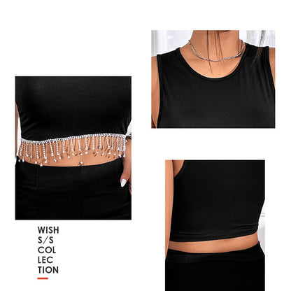 YESFASHION Women Suspenders Sexy Hot Girls With Party Vest