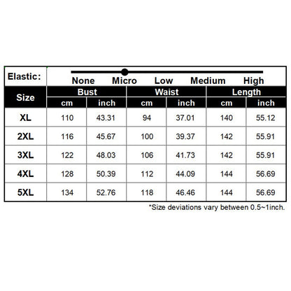 YESFASHION Plus Size Women Summer New Short-sleeved Printed Slit Dress