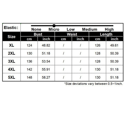 YESFASHION Plus Size Women Round Neck Bohemian Short Sleeve Dress