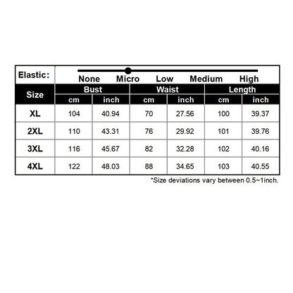 YESFASHION V-neck Plus Size Women Rose Print Chiffon Dress