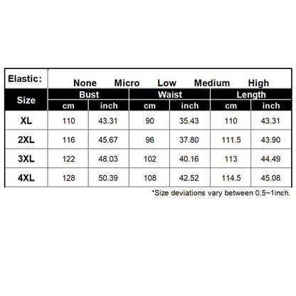 YESFASHION Plus Size Women Fashion Elegant Dress