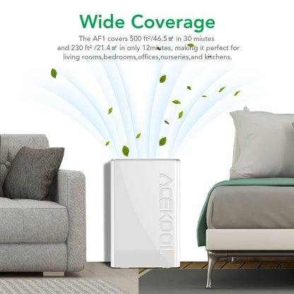 ACEKOOL Air Purifier AF1 4-Stage Filtration Germ Guardian Air Purifier UK Plug
