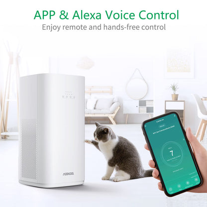 ACEKOOL Air Purifiers AF2 for Large Room 1615ft虏 Homedics Air Purifier EU Plug