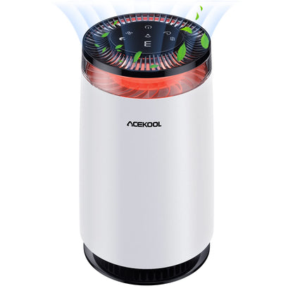 ACEKOOL Air Purifier AD4 with Night Light for Home Large Room EU Plug