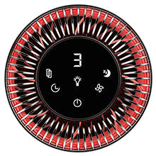 ACEKOOL Air Purifier AD4 with Night Light for Home Large Room UK Plug