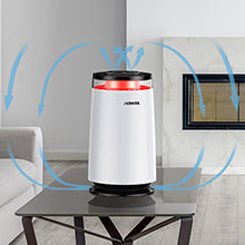 ACEKOOL Air Purifier AD4 with Night Light for Home Large Room UK Plug