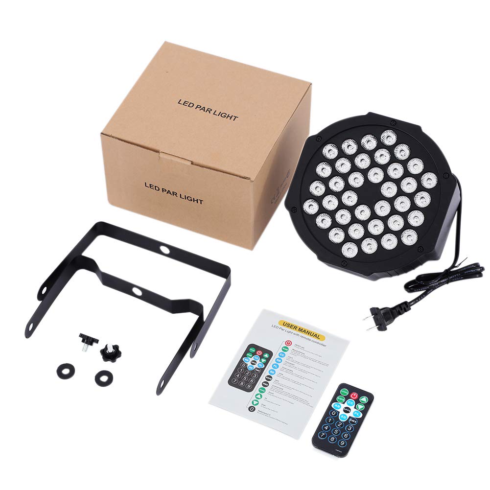 GARVEE Party Lights 36 LED RGB Stage Lights 2 Packs